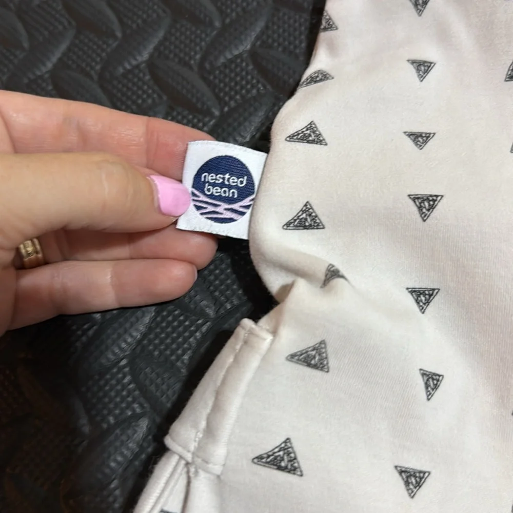 Nested Bean Small Sleep Sack White 0-6 months